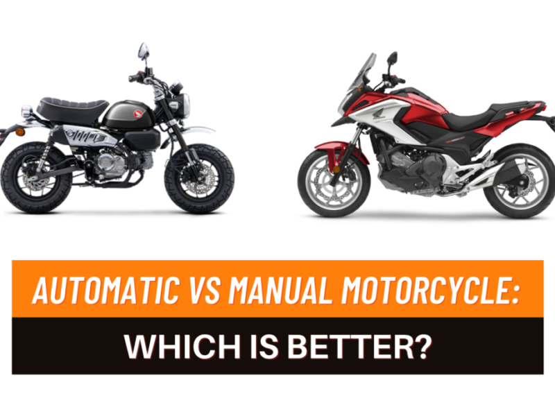 Which Is Better? A Manual or Automatic Motorcycle?