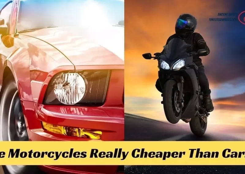 Is a Motorcycle Cheaper Than a Car?