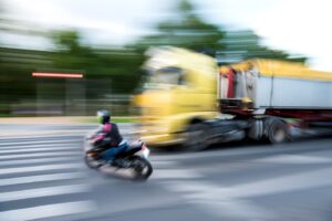 how do many motorcycle crashes happen