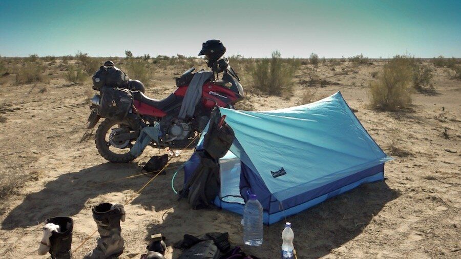 best motorcycle camping tent