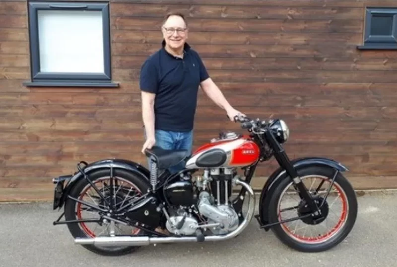West Malling Farmer Reunited With Stolen Motorbike 27 Years On