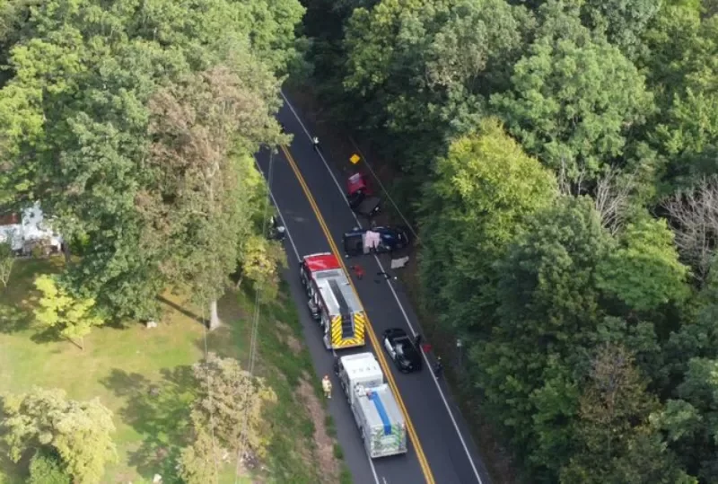 Coroner Called to Motorcycle Crash on Route 248
