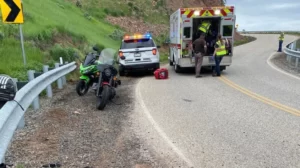 Motorcycle Crash Near East Canyon Dam Highlights Hazards for Riders