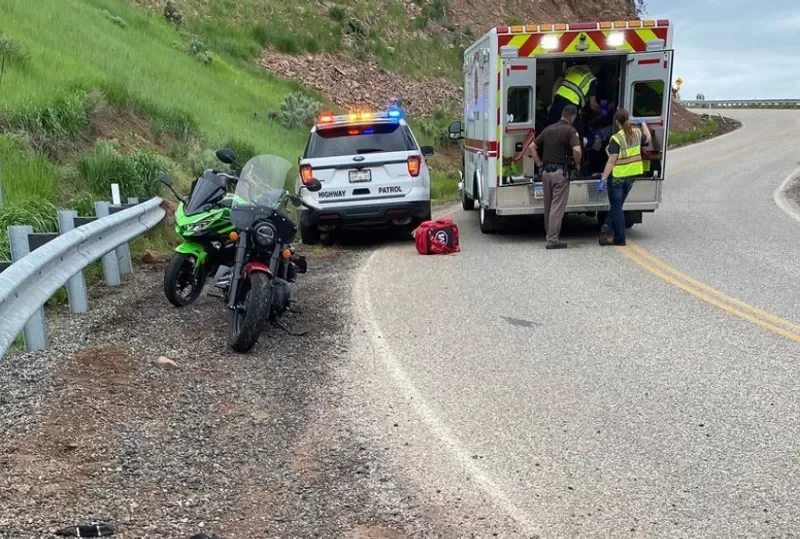 Motorcycle Crash Near East Canyon Dam Highlights Hazards for Riders