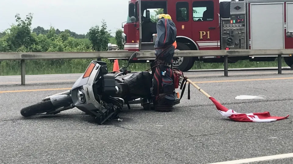 Man Killed in Motorcycle Crash in Oro-Medonte
