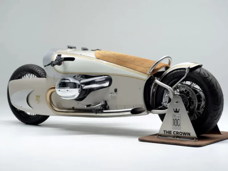 This Bonkers BMW Streamlined Motorcycle Was Created for the Brand’s 100th Birthday